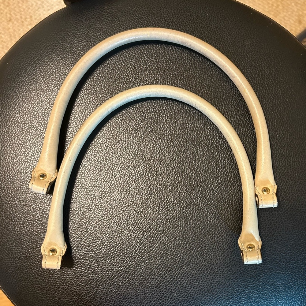 Authentic Gucci Rolled Leather Bag Handles